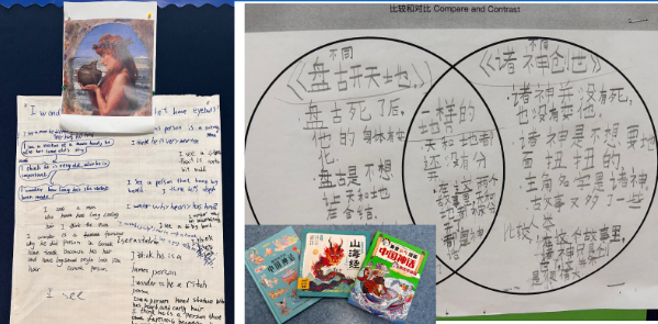 A sample of cultural competence embedded in the curriculum: G4 Social Studies Unit on Historical Perspective (lean both Greek mythology and Chinese mythology then compare and contract both perspectives)